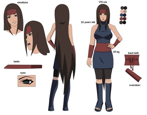 Airin Senju Reference Sheet By Ohikosenju Naruto Characters Naruto