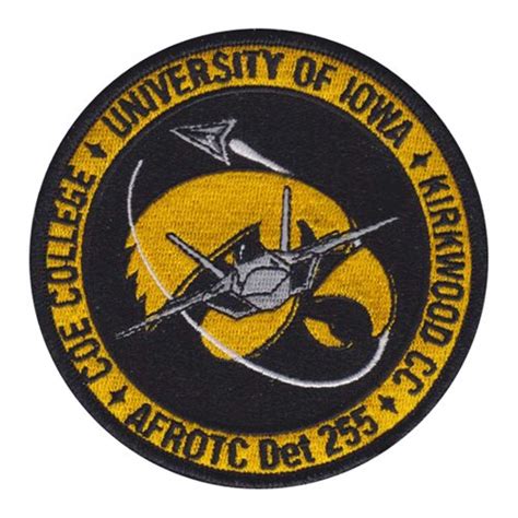 Afrotc Det 255 University Of Iowa Custom Patches Air Force Reserve