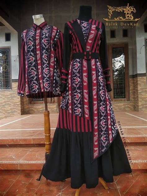 Model Baju Kain Tenun Modern Desain Baju Pengantin Pesta Dan Kondangan