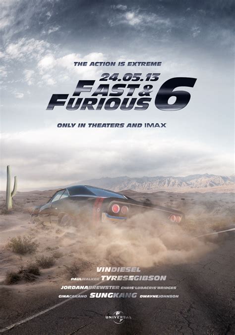 Fast And Furious 6 C - Affiches et pochettes Fast & Furious 6 de Justin Lin