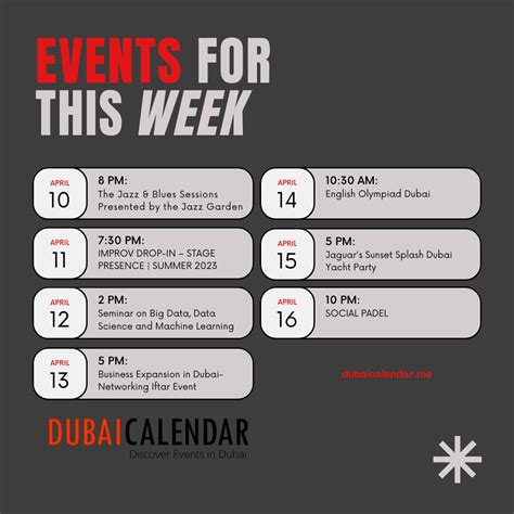 Uae Events Calendar 2023 Dubai Calendar Medium