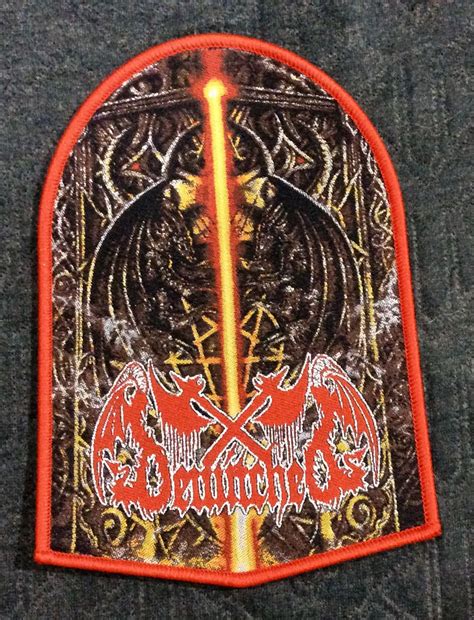 Bewitched Woven Patch Black Thrash Heavy Metal Limited Etsy