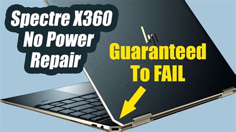Hp Spectre X360 Laptop No Power Not Charging Repair 13 Ap0053dx
