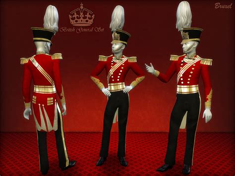 The Sims Resource Bruxel British General Uniform