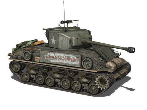 M4a3e8 Hvss Sherman Easy Eight 3d Model Cgtrader