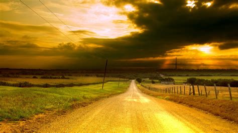 Dust Road Hd Wallpaper At Background Images