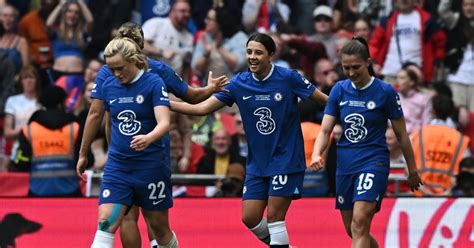 Womens Fa Cup Final Sam Kerr Goal Seals Win For Chelsea Against