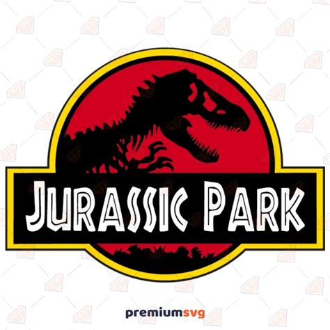 Jurassic Park Layered Svg Jurassic Park Svg Logo Svg File For Cricut