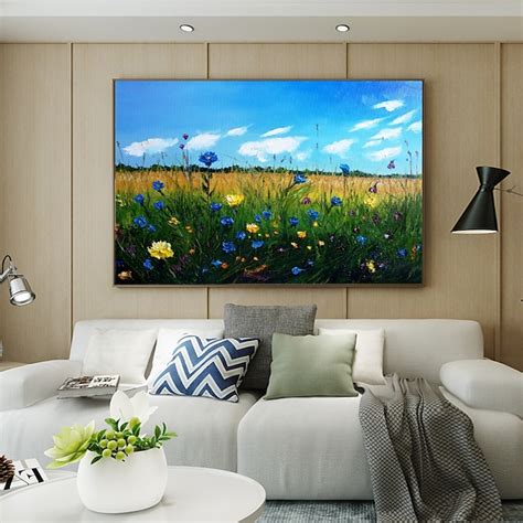 Oil Painting Handmade Hand Painted Wall Art Landscape Canvas Painting