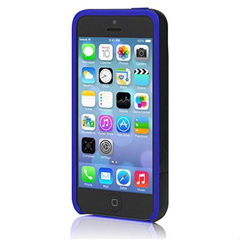 5.05(l) x 2.5(w) x 0.55(d) weight: Jual Original Case iPhone 5/5S Original -Obsidian Black/Ultraviolet Blue-INCIPIO Stashback ...