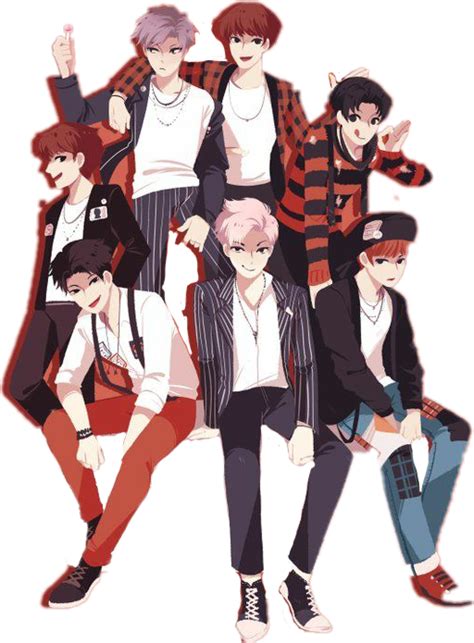 Best Bts Anime Group Boyband And Girlband