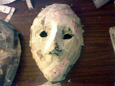 How To Make A Simple Paper Mache Mask Ultimate Paper Mache