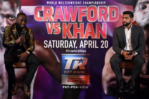 Terence Crawford Vs Amir Khan Wbo Title Fight Everything You Need To Know