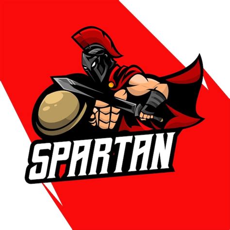 Premium Vector Spartan Mascot Logo Vector Illustration