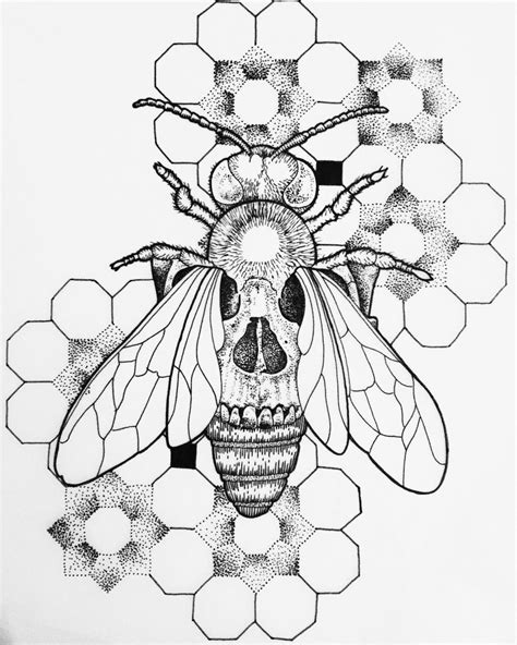 Pin By Mak Ruslan On творим Bee Art Art Bumble Bee Tattoo
