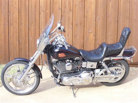 Harley Davidson Wide Glide Original Owner Black Chromed Out