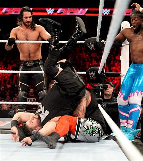 Raw Team Reigns Vs Team Rollins On Traditional Survivor
