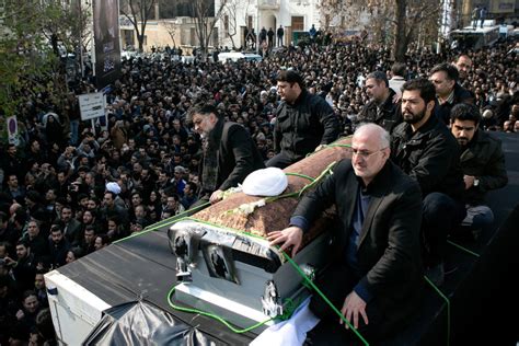 Mourners Fill Streets Of Tehran At Funeral Of Late Iranian President