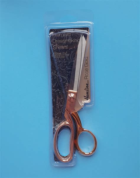 Shiny Dressmaking Scissors 21cm825in Rose Gold Etsy