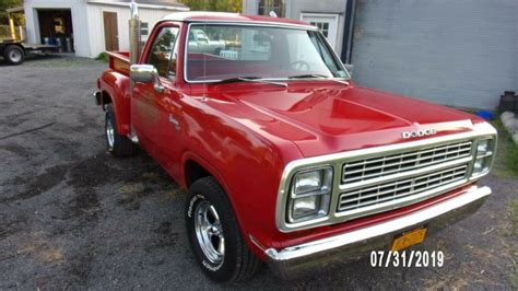 1979 Dodge Lil Red Express Adventurer 150 360 Pickup Truck For Sale