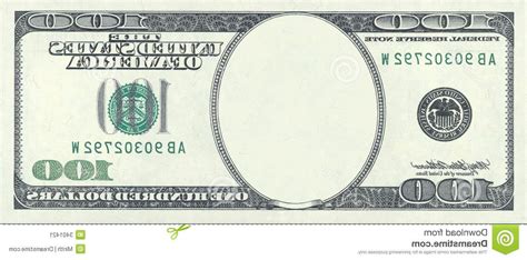 100 Dollar Bill Drawing Easy