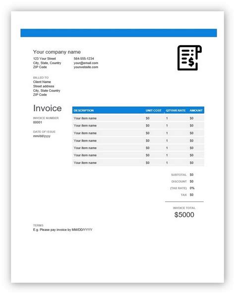7 Free Quickbooks Invoice Template Word Excel Pdf And How To Create