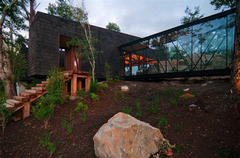 Modern Rustic Homes With Black Exteriors Mountain Modern