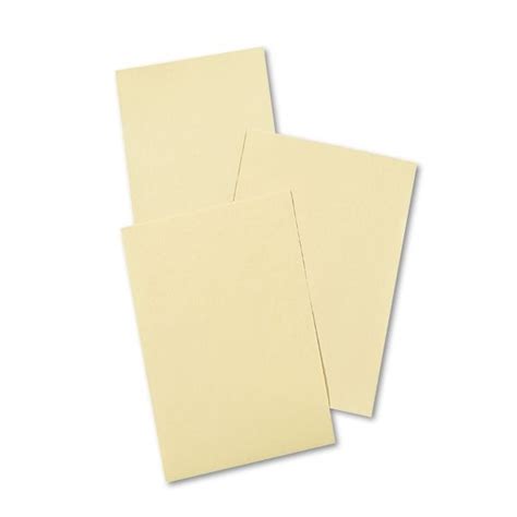 Pacon Cream Manila Drawing Paper 40 Lb Cover Weight 12 X 18 Cream