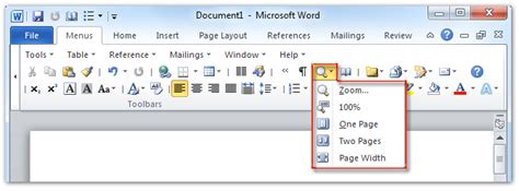 Where Is The Zoom In Microsoft Word 2007 2010 2013 2016 2019 And 365