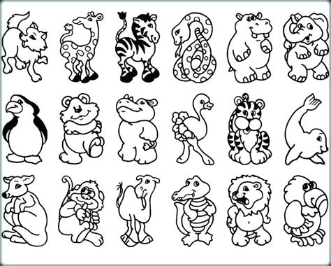 Fall Animals Coloring Pages At Free