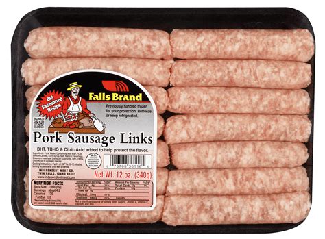 Falls Brand Pork Sausage Links 12 Oz