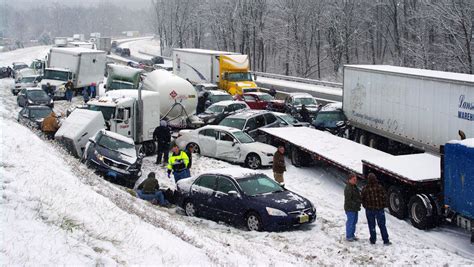 Highways reopen in eastern Pa. after pileups