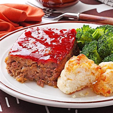 Moist And Savory Meat Loaf Recipe Taste Of Home