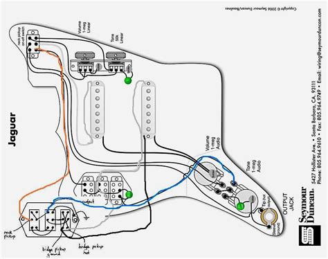 Guitar wiring diagrams 3 pickups fender american standard and ก ต าร ไฟฟ า ทฤษฎ ดนตร เพลง. Fender Jaguar Pickup Wiring Diagram - Wiring Diagram and Schematic Role