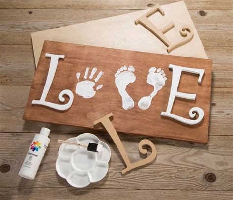 57 Best Baby Handprint And Footprint Crafts Images On