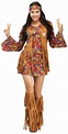 Peace & Love Hippie Women's Costume | Hippie costume halloween, Hippie ...