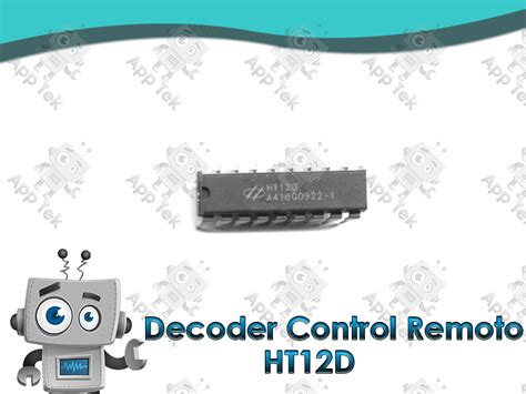 Ht12d Circuito Integrado Decodificador App Tek