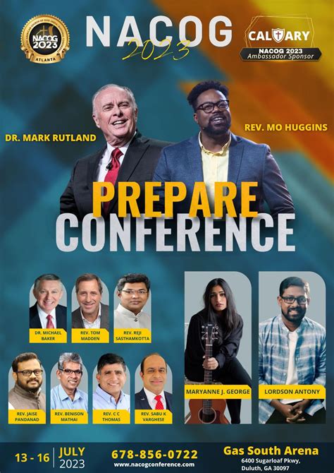 26th Nacog Prepare Conference Updates July 3rd 2023