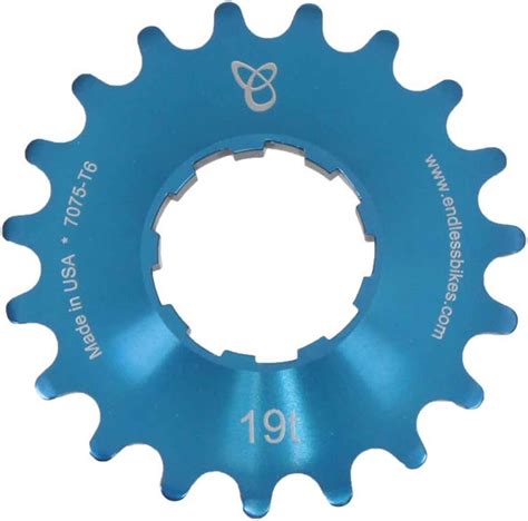 Endless Bike Kick Ass Cog Kick Ass Cog 7075 T6 Alloy 19t Blue Sports And Outdoors