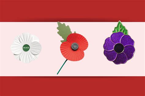 Which Side Do You Wear A Poppy On And What Are Different Coloured