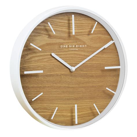 Oldtown metal & solid wood noiseless big oversized wall clock. Buy Willow Silent Wall Clock 30cm Online | Purely Wall Clocks