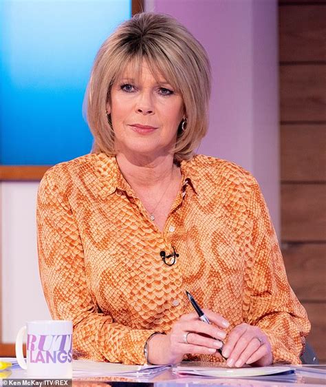 I Was Flashed Followed And A Man Put His Hand Up My Skirt Ruth Langsford 61 Reveals She