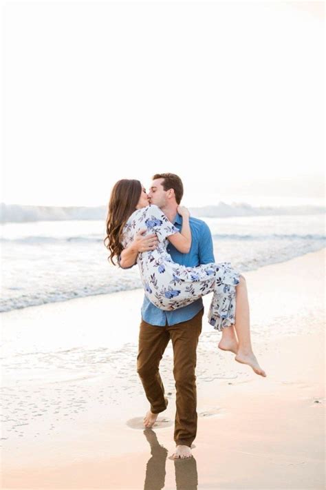 Elegant Spring Engagement Outfits Ideas 17 Wear4trend Couples Beach