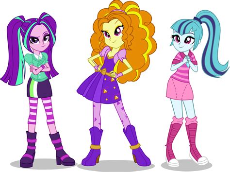 The Dazzlings Reformed Comic Art Girls My Little Pony Poster My