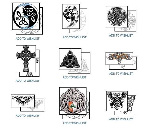 Celtic Symbols And Their Meanings For Tattoos Celtic Symbol Tattoos