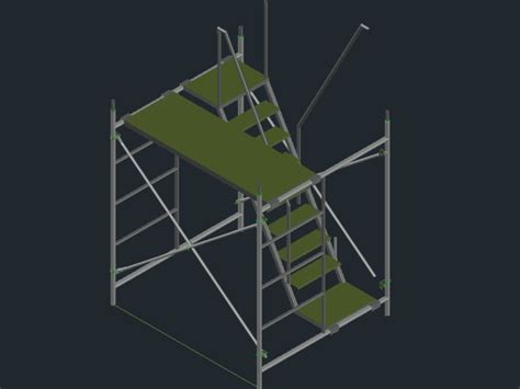 3d Scaffold In Autocad Cad Download 49263 Kb Bibliocad