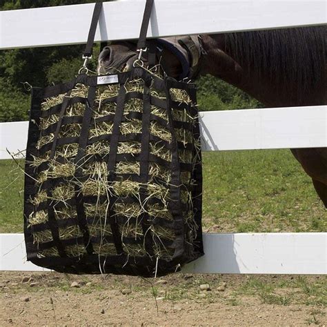 Derby Originals Supreme Patented Four Sided Slow Feed Horse Hay Bag Wi