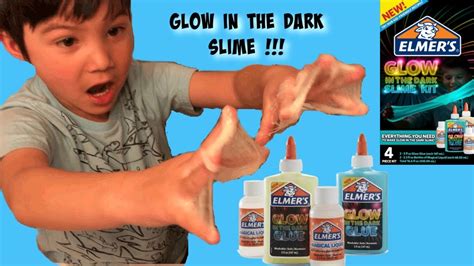 Slike Elmers Slime Kit Glow In The Dark