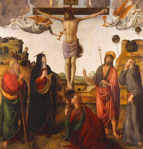 The Crucifixion Painting By Cosimo Rosselli