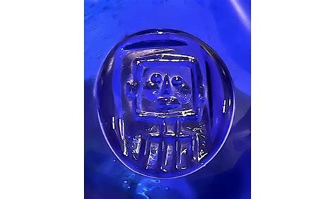 Vintage Blue Art Glass Vase Designed By Erik Höglund C1960s For Boda